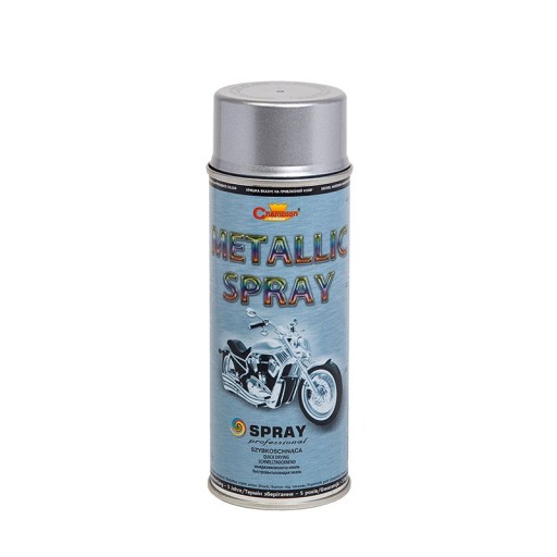 Strieborný metalický sprej Champion 400 ml