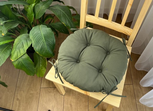 Podsedák na stoličku taburetka 35cm OLIVE CIRCLE