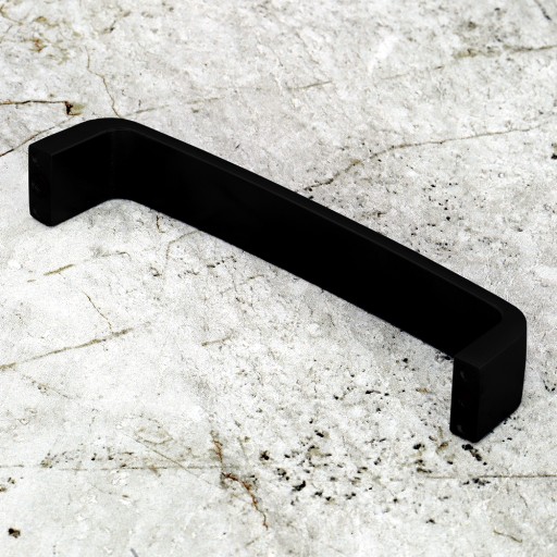 ÚCHYTKA NÁBYTKU KUCHYŇSKÁ SKRIŇKA ÚCHYTKA ZÁSUVKA ÚCHYTKA ČIERNA 128MM