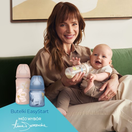 Canpol EasyStart antikoliková fľaša 120ml GOLD