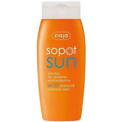 ZIAJA Sopot Sun Emulzia na opaľovanie s SPF10, 150ml