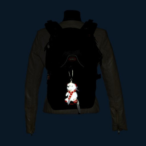Reflexný maskot medvedíka 3M