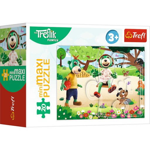 PUZZLE 20 MiniMaxi Trefliki TREFLIK FAMILY Trefl 21154