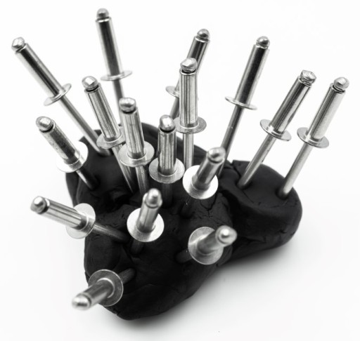 3x6 trhací nit z nehrdzavejúcej ocele INOX A2 7337 (100)