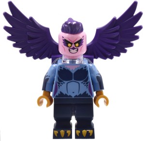 LEGO figúrka col432 71045 Harpyjová figúrka LEN bez príslušenstva