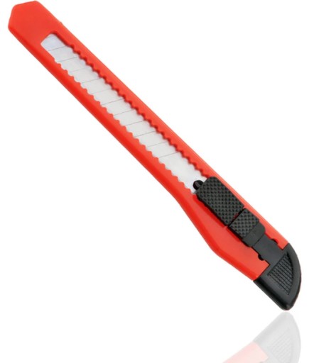 Čalúnický nôž na tapety, zlomená čepeľ 13 cm