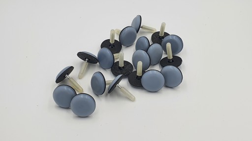 4 x teflónové nábytkové podložky s klincom 19 mm