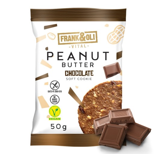 Zdravá čokoláda s arašidovým maslom FRANKOLI Cookie