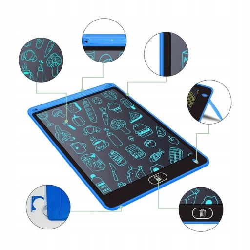 GRAFICKÝ TABLET A4 TABUĽKA PRE DETI 12