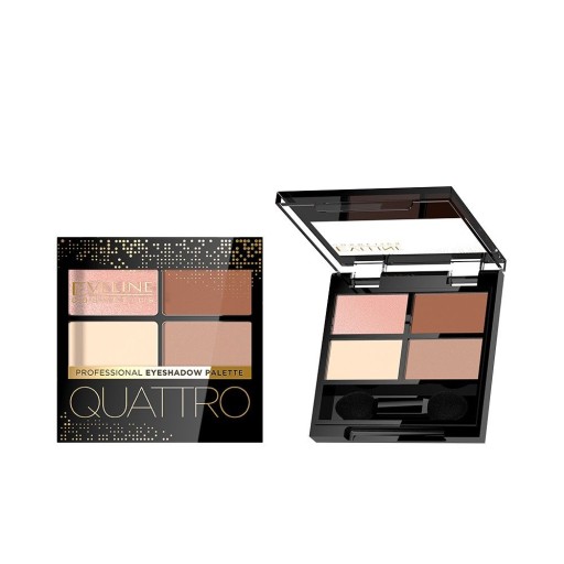 Eveline Cosmetics Quattro Eyeshadow paletka 4 tieňov č.05