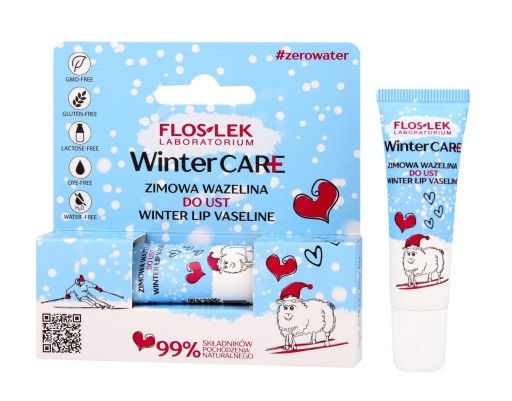 FLOS-LEK ZIMNÁ STAROSTLIVOSŤ Zimná vazelína na pery 10g