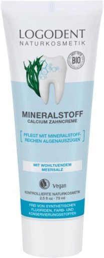 Logona DENT MINERAL Calcium Mineral zubná pasta s vápnikom a morskou soľou