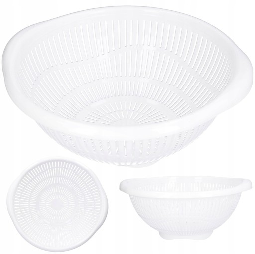 CEDNÍK, SITOK, biely, priemer 29 cm, pevný materiál na pasírovanie rôznych potravín