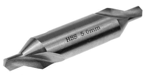 Strediaci vrták, stredový vrták, NWRc 5,0 mm HSS 60 stupňov