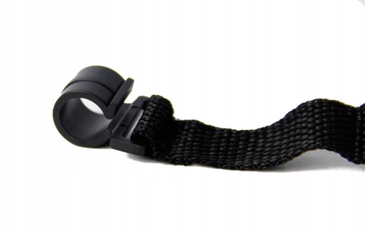 Jeremi ŠTÝLOVÝ BLACK Ukulele popruh