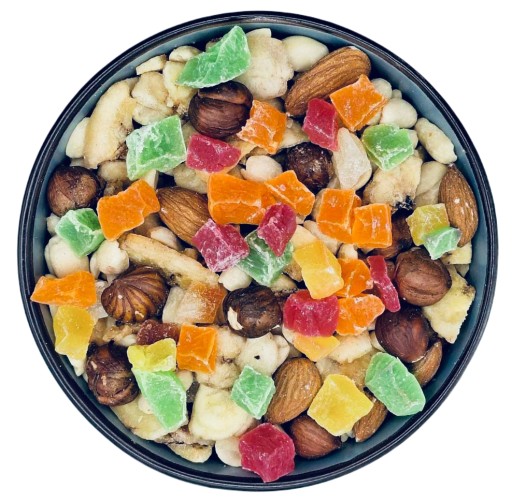 Slnečná, farebná, lahodná, exotická zmes 250g Bakamo