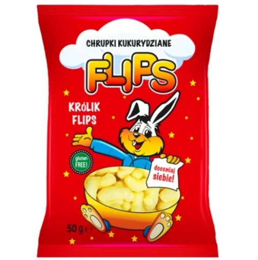 Sante Flips Corn Puffs 50g bez prísad