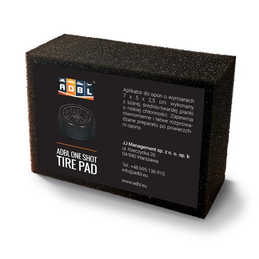 ADBL ONE SHOT TIRE PAD - Špongiový aplikátor na pneumatiky