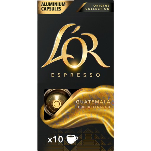 Kapsule pre Nespresso L'OR Espresso Guatemala 10 ks.