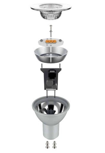 Kanlux LED žiarovka GU10 Halogénový reflektor 7W=59W Teplá biela 2700K