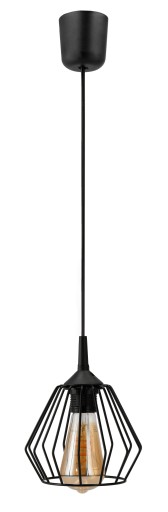 LED E27 LED LUSTRE ZÁSADNÉ LAMPY, NASTAVITEĽNÉ 0-100cm, TIIETO HLINÍK
