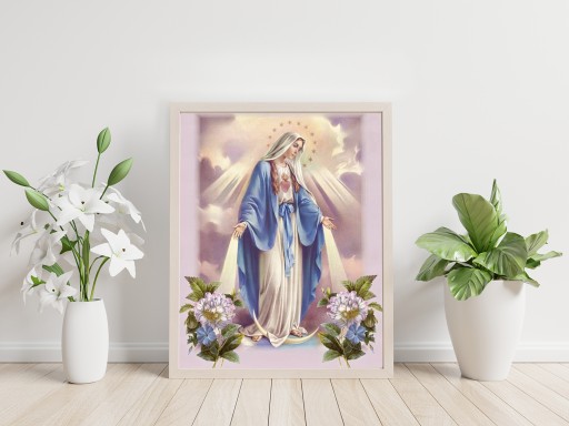 Diamantová vyšívacia mozaika Diamantový obraz Príslušenstvo Mary