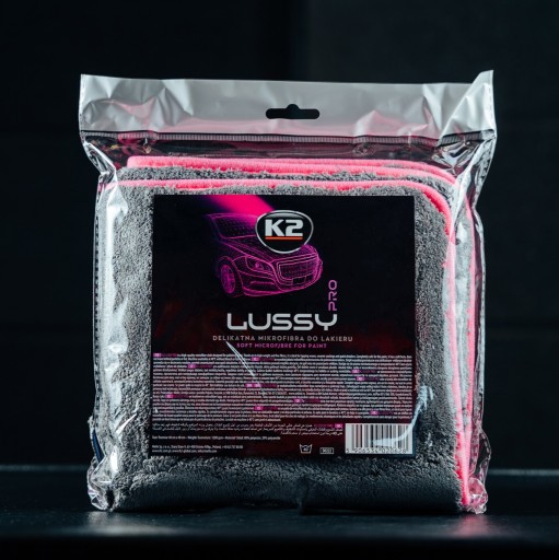 K2 LUSSY PRO SOFT MICROFIBER chlpatý uterák NA AUTOLAK 40x40cm