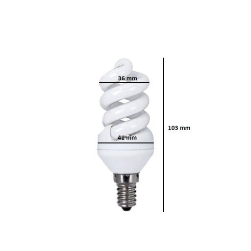 ÚSPORA ENERGIE ŽIAROVKA CLF T2 špirálová 15w e14 2700