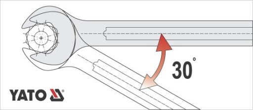 YATO - 12 mm kombinovaný kľúč
