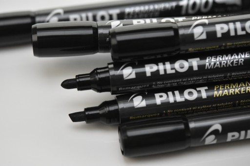 PILOT SCA 100 PERMANENTNÝ ZNAČOVAČ okrúhly ČIERNY