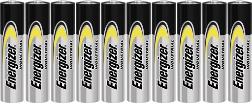 10 x priemyselné alkalické batérie AA R6 Energizer