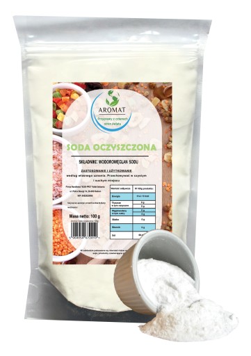 Sóda bikarbóna 100G POTRAVINÁRSTVO BURUBIČITAN SODNÝ