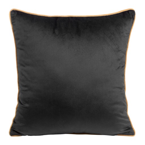 ČIERNA MEDOVÁ VELÚROVÁ OBLIECKA NA VANKÚŠ 40X40 EURO FRINS