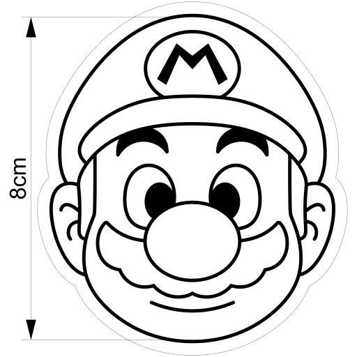 Super Mario Bros. Vykrajovač na sušienky Mario 1