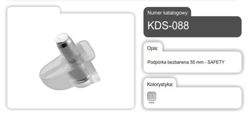 STOJAN NA ČISTÝ ČEP 5MM BEZPEČNOSTNÝ KDS-088 AMIX 100 KS.