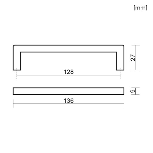 MABL ÚCHYTKA KUCHYNSKÉHO NÁBYTKU ÚCHYTKA ZÁSUVKA ÚCHYTKA ZLATÁ 128MM