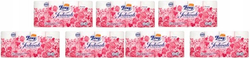 FOXY Hodvábny toaletný papier 3-vrstvový 8 roliek