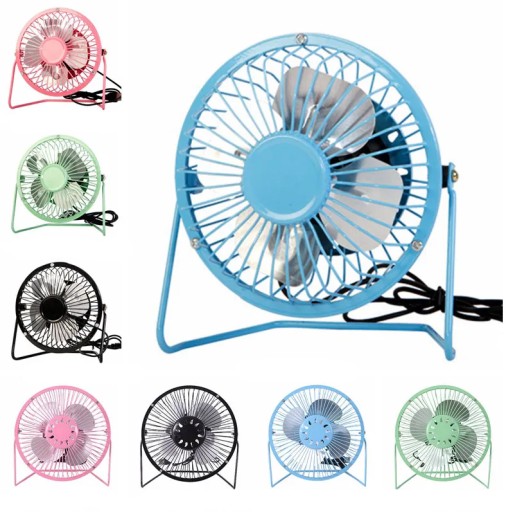 VENTILÁTOR USB VENTILÁTOR PEVNÝ MALÝ PRENOSNÝ NA STOL TICHÝ FUNKČNÝ