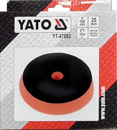 LEŠTIACA HUBKA, PODLOŽKA NA VELCRO, 130/150 mm, STREDNÁ