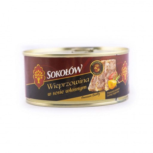 Bravčové mäso vo vlastnej omáčke 300g Sokołów