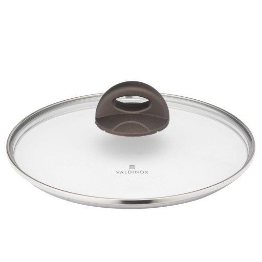 Žiaruvzdorná sklenená pokrievka na panvicu Valdinox Aurum, 24 cm