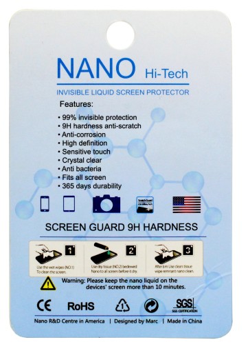 NANO TEKUTÉ SKLO / TEKUTÉ FÓLIE na VYPÍNAČ 1ml