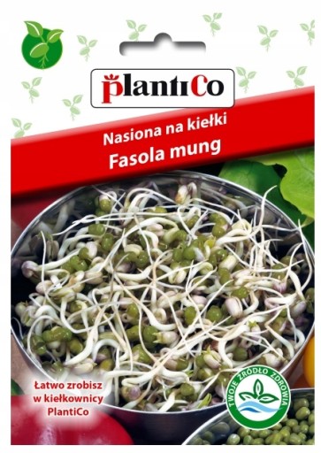 SEMIENKA NA NAKLÍČENIE FAZUĽA MUNG MAX VITAMÍN Semená PlantiCo w. 2026