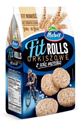 Melvit Fit špaldové rolky s morskou soľou 60 g