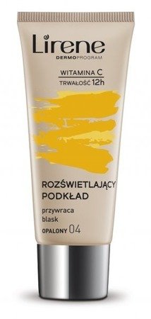 Lirene rozjasňujúci základ 04 Tanned 30 ml
