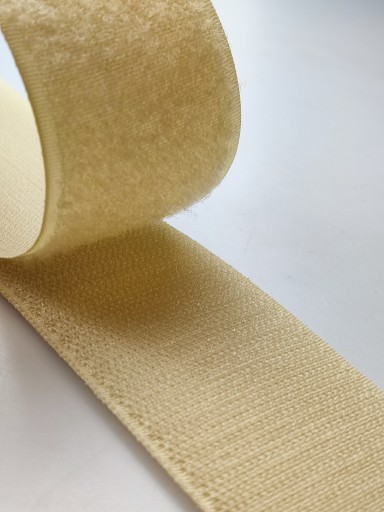 Páska na suchý zips 30 mm BÉŽOVÁ 1 METER sada