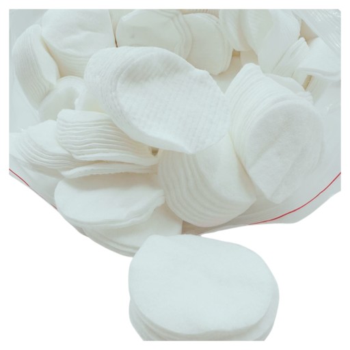 Hygienické okrúhle vatové tampóny na odličovanie, 250g