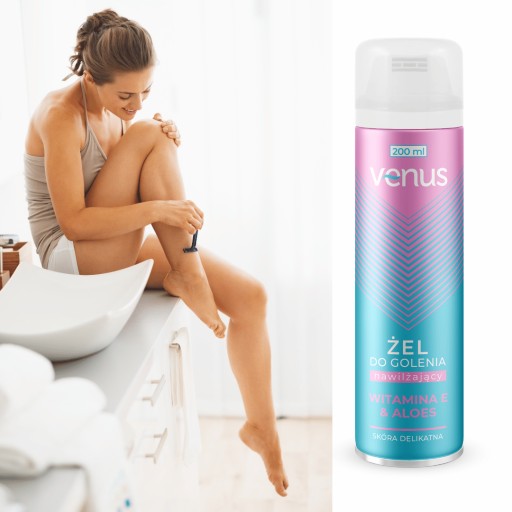 Venus gél na holenie pre ženy ALOE 200ml