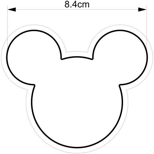 Vykrajovač na sušienky Mickey Mouse Mouse 1