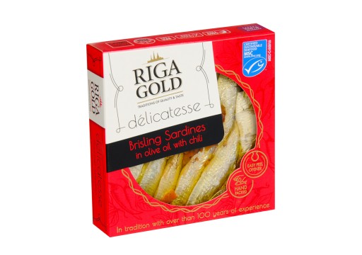 LOTYŠSKÉ Sardinky v PREMIUM čili oleji